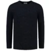 Trui Blue Loop Men Essential Sweater Navy Melange -The North Kleding Winkel M SW004 21 B222 1