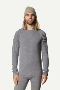 Trui Houdini Men Desoli Thermal Crew College Grey -The North Kleding Winkel Ms Desoli Thermal Crew College Grey 840034 712 P F 1149 C low