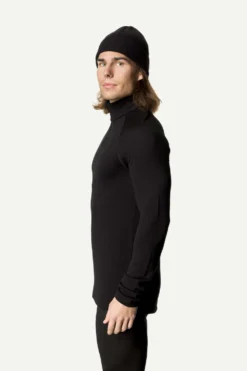 Trui Houdini Men Desoli Thermal Half Zip True Black -The North Kleding Winkel Ms Desoli Thermal Half Zip True Black 840033 900 P S 2026 C low