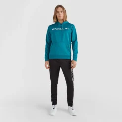 ONeill Trui O'Neill Men Rutile Hoodie Fleece Harbour Blue -The North Kleding Winkel N2350003 15033 03 MODEL
