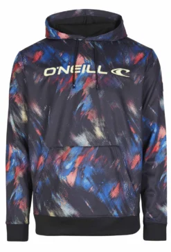 ONeill Trui O'Neill Men Rutile Hoodie Fleece Black Future Fade