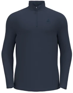 Longsleeve Odlo Men Mid Layer 1/2 Zip Berra Dark Sapphire