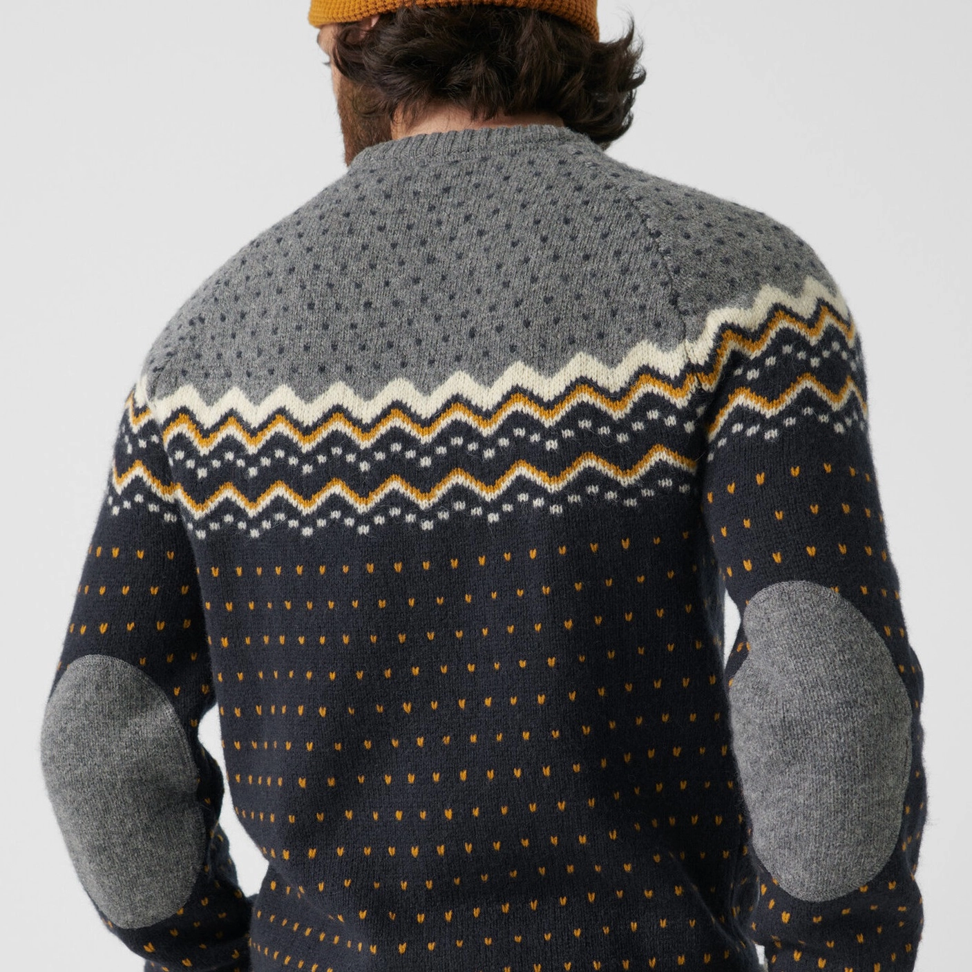 Trui Fjallraven Men Ovik Knit Sweater Dark Navy 6 Trui Fjallraven Men Ovik Knit Sweater Dark Navy - Afbeelding 4