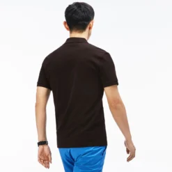 Lacoste Polo Slim Fit Stretch Pique Noir -The North Kleding Winkel PH4014 031 2