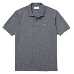 Polo Lacoste Men L1264 Classic Fit Gevlamd Grijs