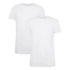 T-Shirt Bamboo Basics Men Ruben Optical White (2-Delig) -The North Kleding Winkel RUBEN 002 2pack