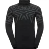 Ondershirt Odlo Men Suw Top With Facemask L /S Natural + Kinship Black Melange -The North Kleding Winkel SUW Tor 1819 110702 60008 A