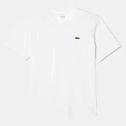 T-Shirt Lacoste Crew Neck White 13 T-Shirt Lacoste Crew Neck White -The North Kleding Winkel T Shirt Lacoste Crew Neck White
