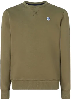 Trui North Sails Men Crewneck Sweatshirt Logo Ivy Green