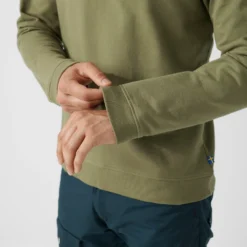 Trui Fjallraven Men Vardag Sweater Green 22 15 Trui Fjallraven Men Vardag Sweater Green 22 -The North Kleding Winkel Vardag Sweater M 87316 620 G DETAIL FJR 1