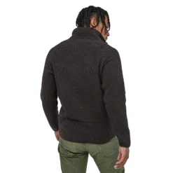 Vest Patagonia Mens Retro Pile Jacket Black -The North Kleding Winkel WBF19 22801 BLK OM2