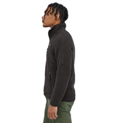 Vest Patagonia Mens Retro Pile Jacket Black -The North Kleding Winkel WBF19 22801 BLK OV