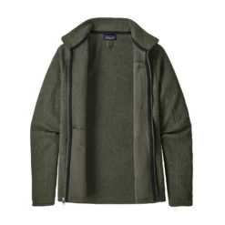 Vest Patagonia Mens Better Sweater Jacket Industrial Green 12 Vest Patagonia Mens Better Sweater Jacket Industrial Green -The North Kleding Winkel WBF19 25528 INDG OPEN