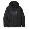 Trui Patagonia Unisex Forge Mark Uprisal Hoody Black -The North Kleding Winkel WBS22 39653 BLK