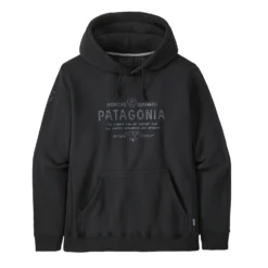 Trui Patagonia Unisex Forge Mark Uprisal Hoody Black