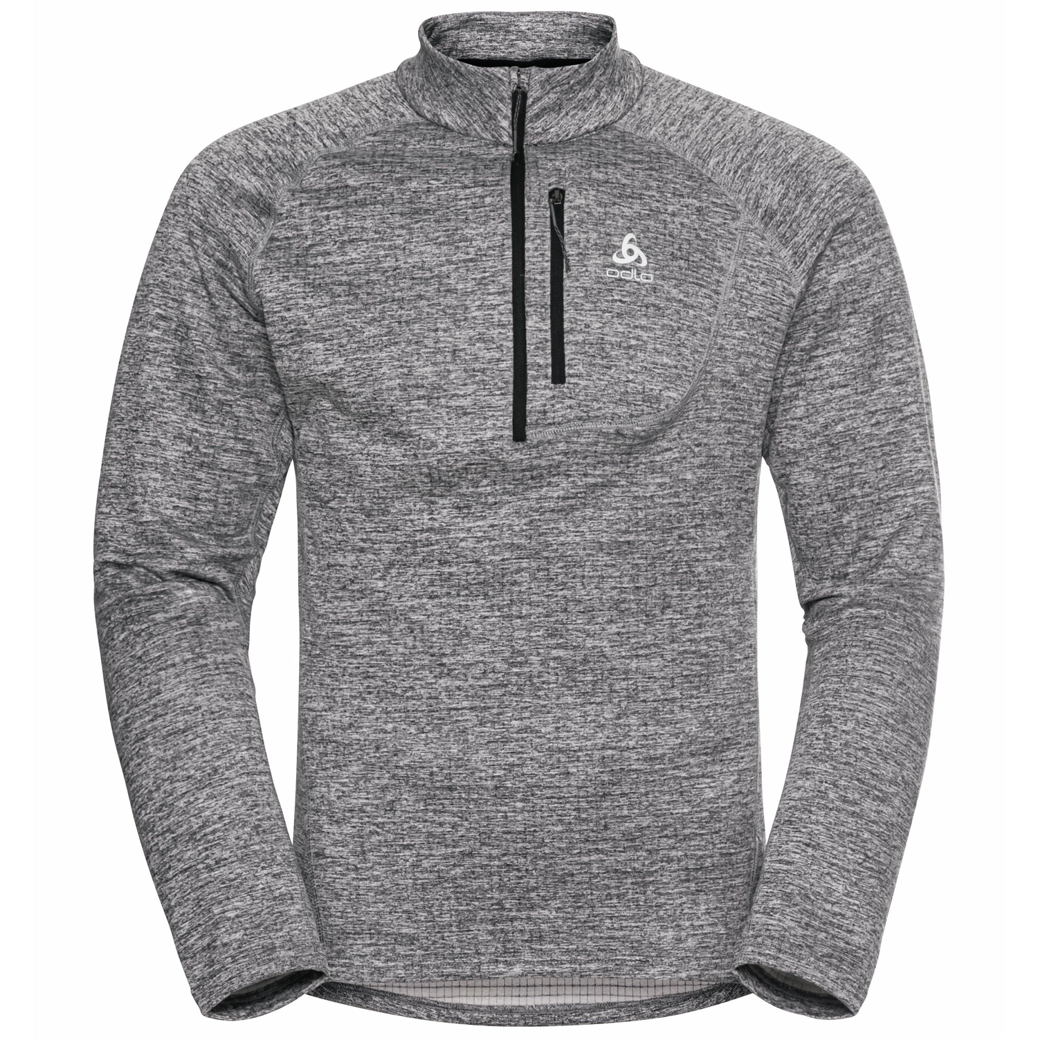 Longsleeve Odlo Men Mid Layer 1/2 Zip Tencia Grey Melange 3 Longsleeve Odlo Men Mid Layer 1/2 Zip Tencia Grey Melange