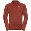 Longsleeve Odlo Men Mid Layer 1/2 Zip Tencia Ketchup Melange 1 Longsleeve Odlo Men Mid Layer 1/2 Zip Tencia Ketchup Melange -The North Kleding Winkel bd432482