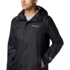 Jas Columbia Men Watertight II Black -The North Kleding Winkel columbia watertight ii jacket 1533898010