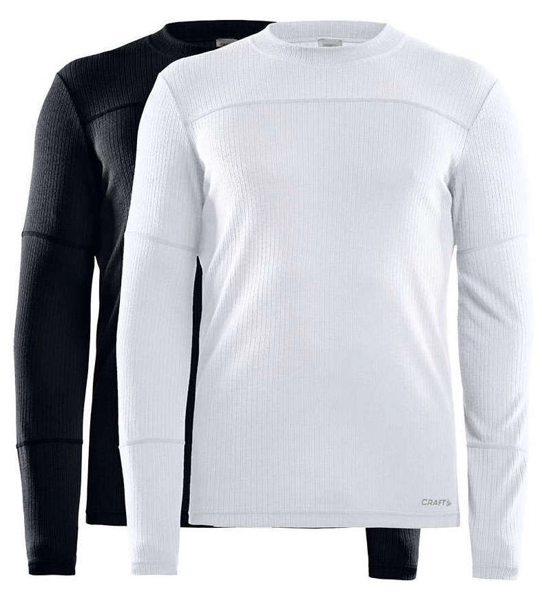 Ondershirt Craft Men Core 2-Pack Baselayer Tops M Black-White 3 Ondershirt Craft Men Core 2-Pack Baselayer Tops M Black-White