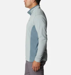 Longsleeve Columbia Men Klamath Range II Half Zip Niagara Metal -The North Kleding Winkel em6503 351 a1 om