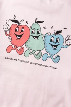 Sweatshirt Edmmond Studios Men Fruits Plain Pink -The North Kleding Winkel fruits 5