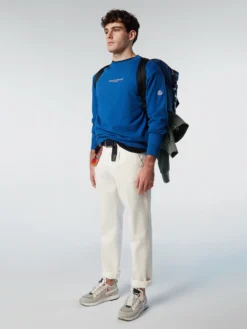 Trui North Sails Men Crewneck Sweatshirt With Graphic Ocean Blue -The North Kleding Winkel hi res 691069 0790 det1 750x