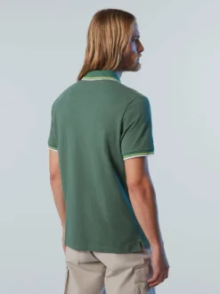 Polo North Sails Men SS Polo With Logo Military Green 13 Polo North Sails Men SS Polo With Logo Military Green -The North Kleding Winkel hi res 692417 0813 msback1 750x
