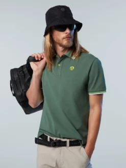 Polo North Sails Men SS Polo With Logo Military Green 15 Polo North Sails Men SS Polo With Logo Military Green -The North Kleding Winkel hi res 692417 0813 msfront2 750x
