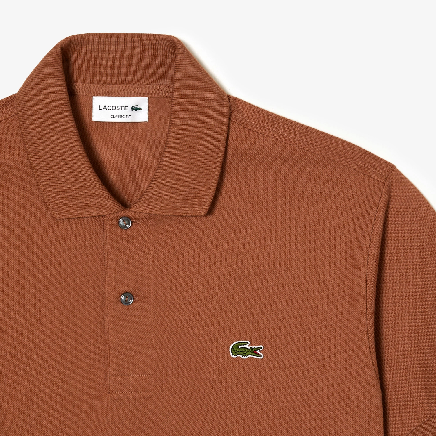 Polo Lacoste Men L1212 Classic Fit Pecan 4 Polo Lacoste Men L1212 Classic Fit Pecan - Afbeelding 2