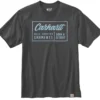 T-Shirt Carhartt Men Crafted Graphic T-Shirt S/S Carbon Heather