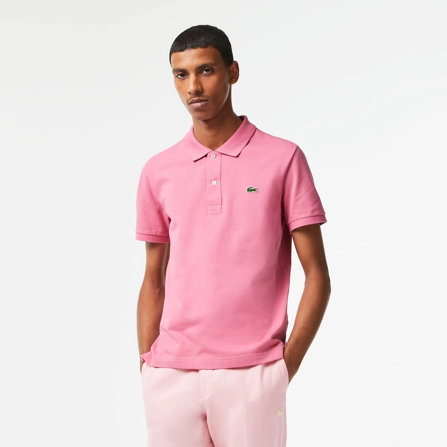 Polo Lacoste Men PH4012 Slim Fit Reseda Pink 4 Polo Lacoste Men PH4012 Slim Fit Reseda Pink - Afbeelding 2
