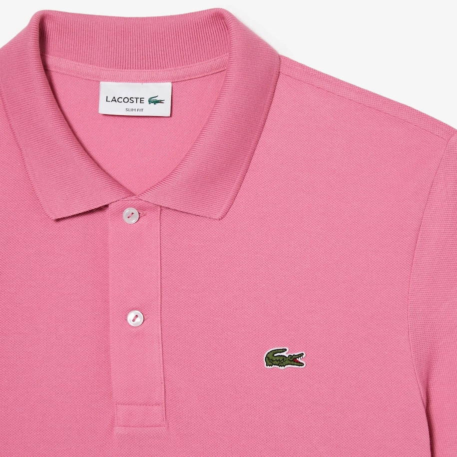 Polo Lacoste Men PH4012 Slim Fit Reseda Pink 7 Polo Lacoste Men PH4012 Slim Fit Reseda Pink - Afbeelding 5