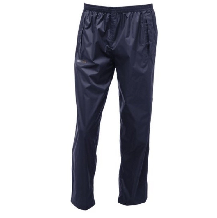 Regenbroek Regatta Pack It Overtrousers Navy 3 Regenbroek Regatta Pack It Overtrousers Navy