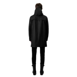 Regenjas Mens Original Rubber Hunting Coat Black Hunter -The North Kleding Winkel regenjas hunter mens original rubber hunting coat black2