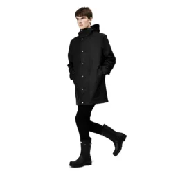 Regenjas Mens Original Rubber Hunting Coat Black Hunter -The North Kleding Winkel regenjas hunter mens original rubber hunting coat black3