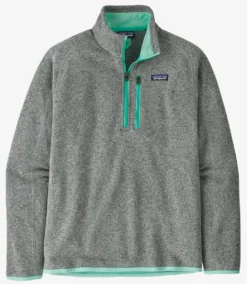 Trui Patagonia Men Better Sweater 1/4 Zip Stonewash Early Teal