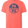 T-Shirt North Sails Men SS T-Shirt With Graphic Spiced Coral