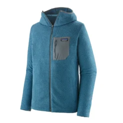 Vest Patagonia Men R1 Air Full Zip Hoody Wavy Blue