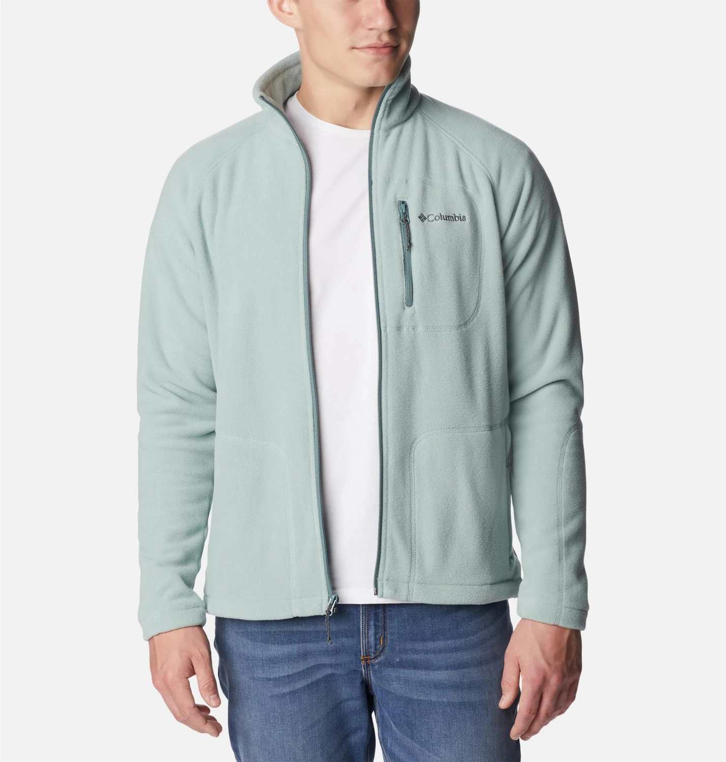 Vest Columbia Men Fast Trek II Full Zip Fleece Niagara 5 Vest Columbia Men Fast Trek II Full Zip Fleece Niagara - Afbeelding 3